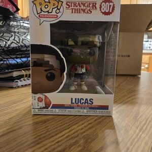 Stranger Things Lucas Funko Pop Figure